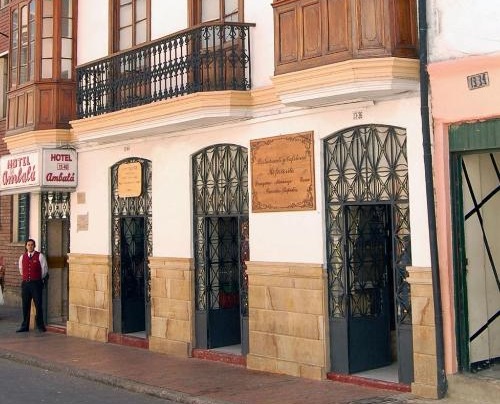 hotel ambala bogota colonial cheap hotels in bogota front