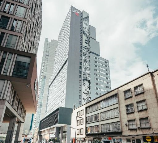 spotty bogota centro downtown bogota hotel front